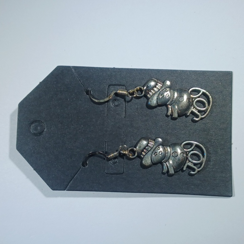Snowman Earrings New Handmade
